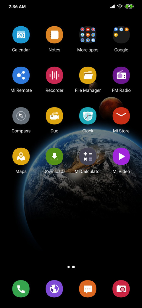 Blue planet screenshot