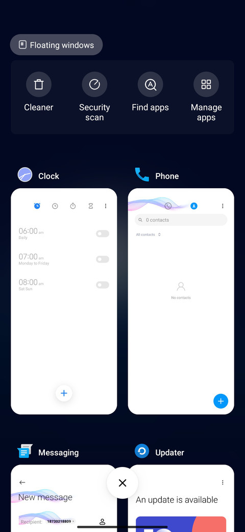 Android X v12 screenshot