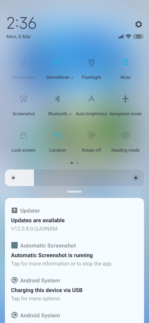 Light and pure screenshot