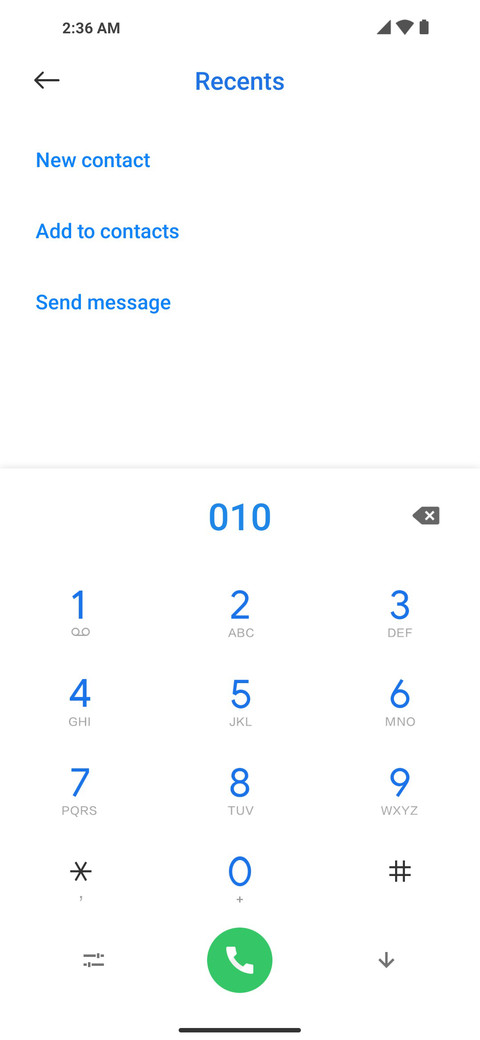 Android 12 screenshot