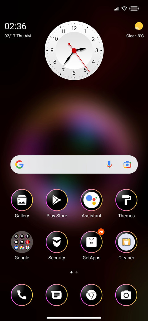 Bubbly Black screenshot