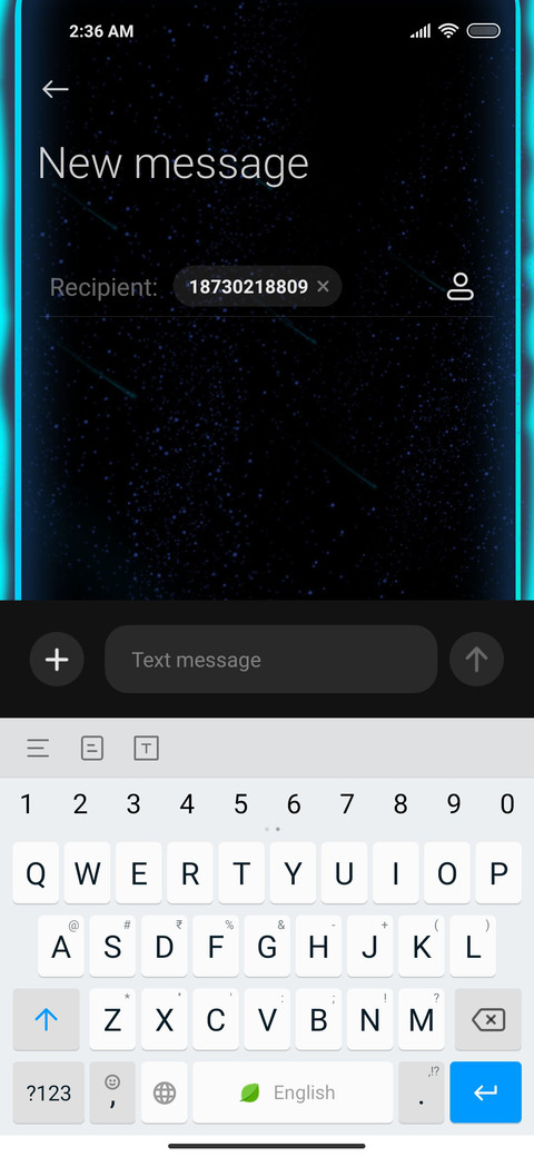 starry sky screenshot
