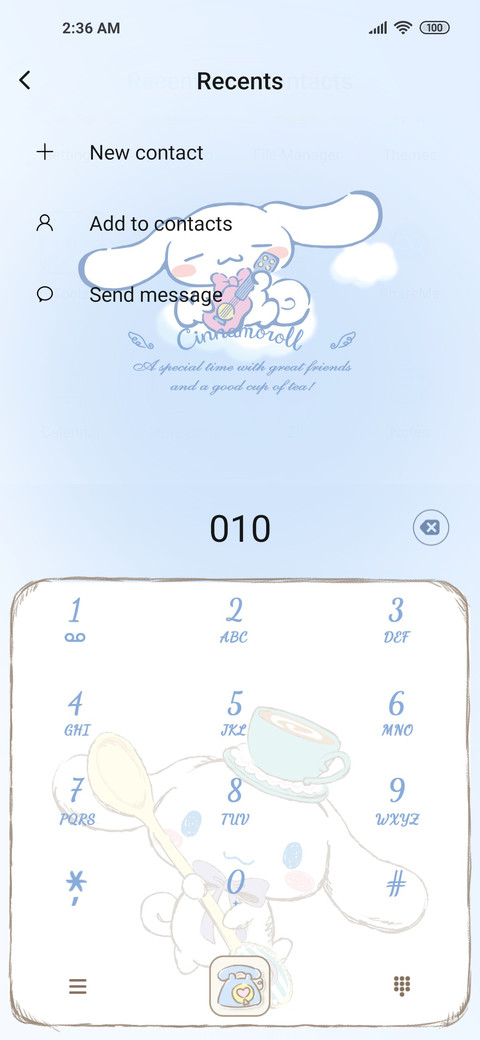 Cinnamoroll Smudge screenshot