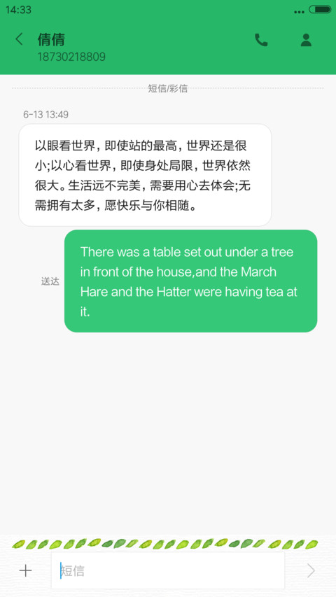 徽章花物语（臻美19屏+飘花） screenshot