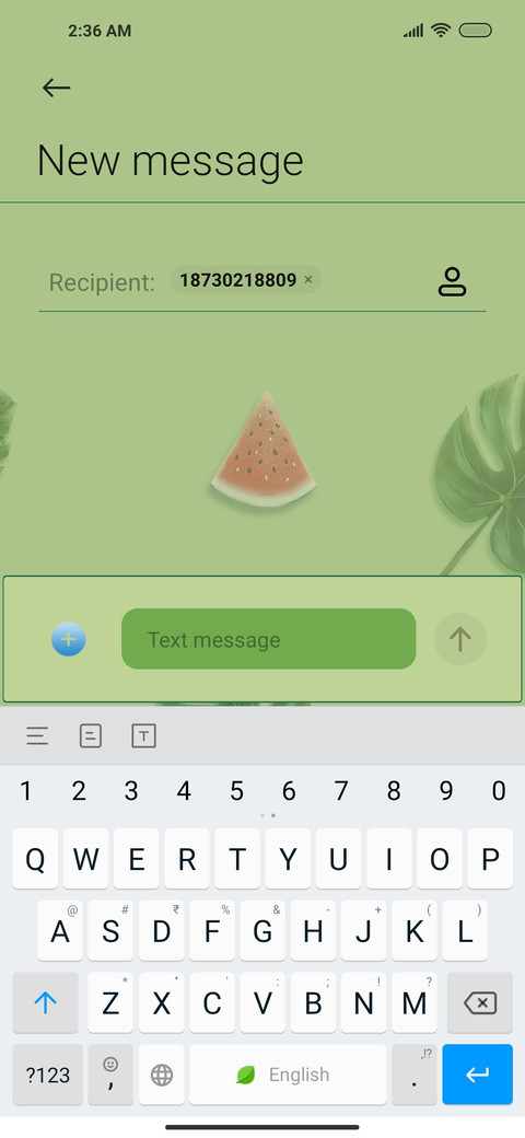 Fruit clock screenshot