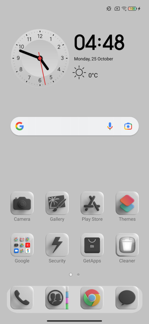 ios style screenshot