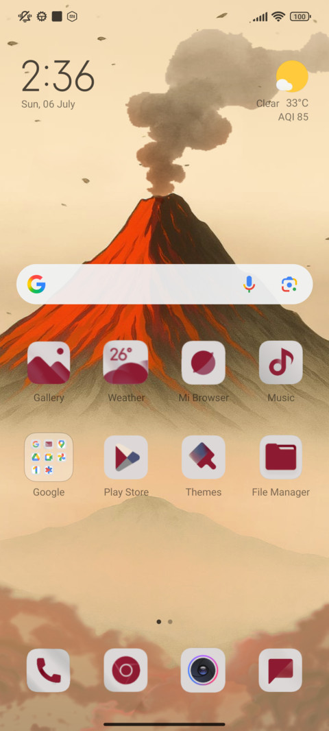 The Volcano screenshot