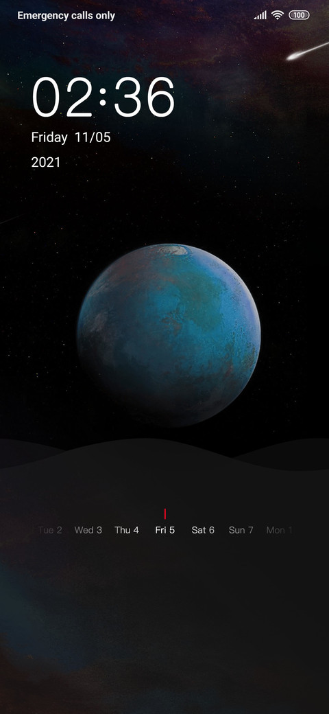 Blue planet screenshot