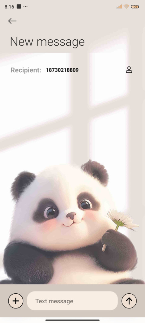 Plush panda screenshot