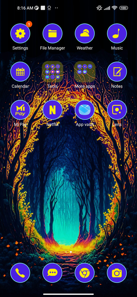 minimal forest screenshot