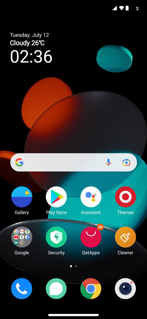 OxysOS 2.0 screenshot