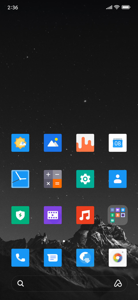 Pixel Experience Square 2 screenshot