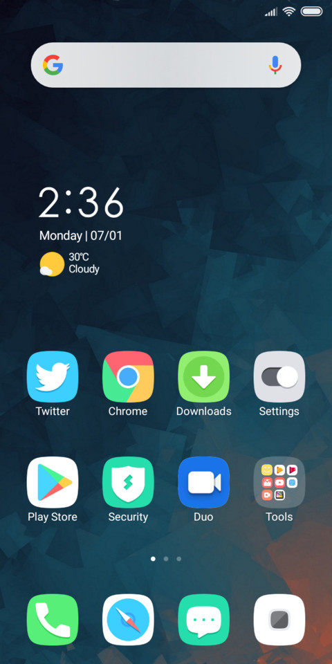 Manta screenshot