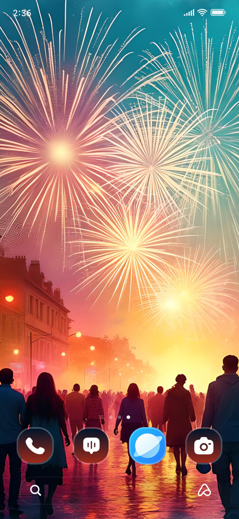 New Year Fireworks screenshot