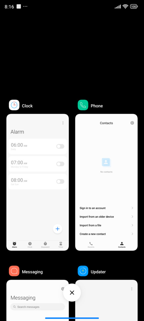 Simple screenshot