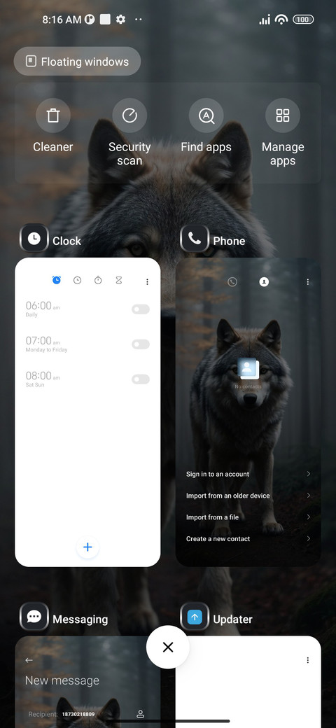 Wolf screenshot