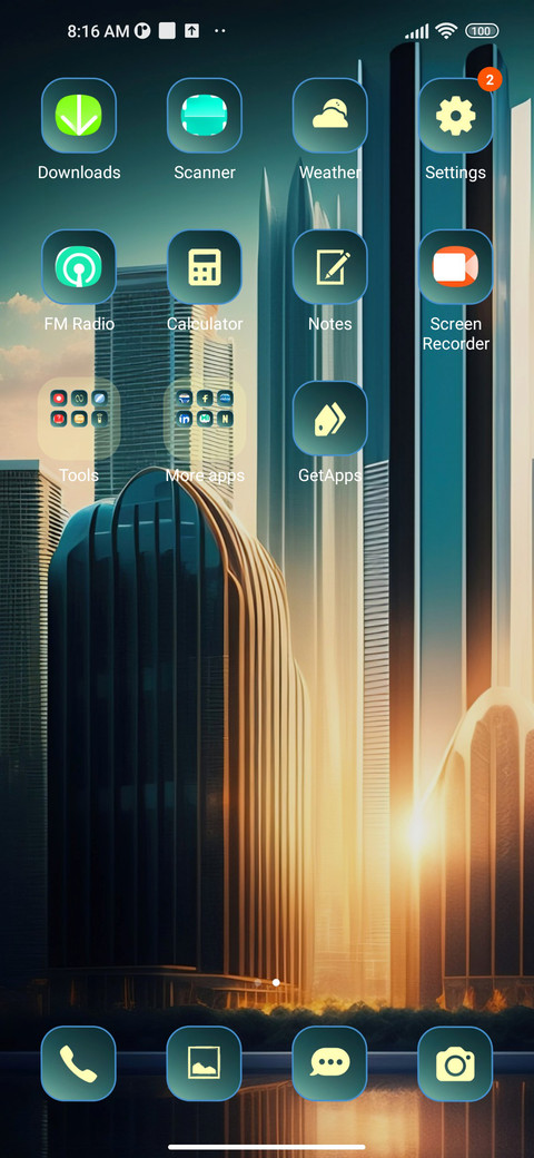 building glare screenshot