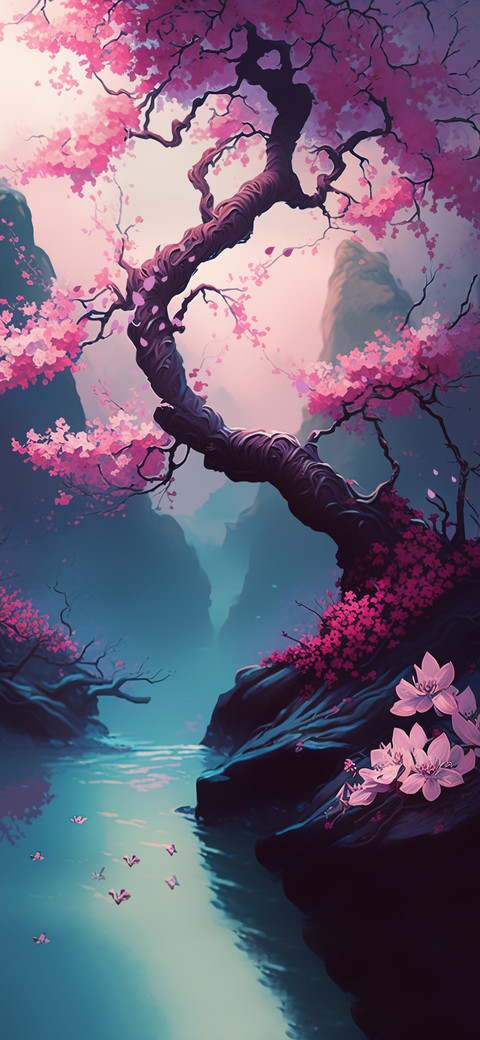 樱花树 樱花特效 screenshot