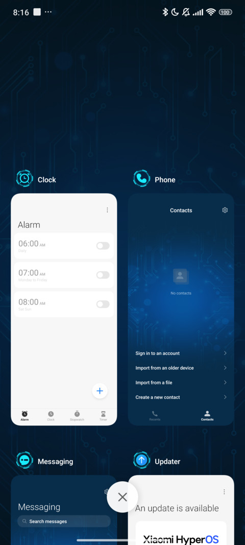 Neon Tech Current screenshot