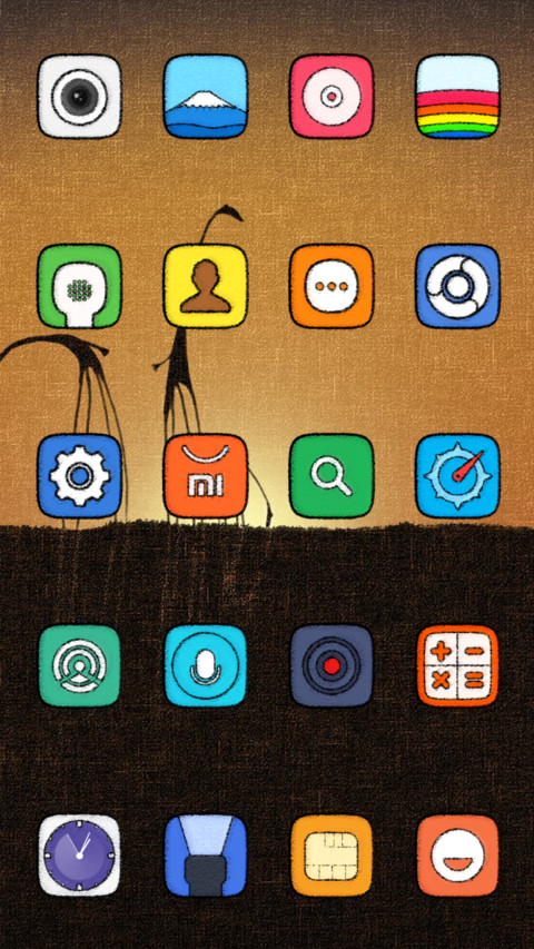 Giraffe in dusk screenshot