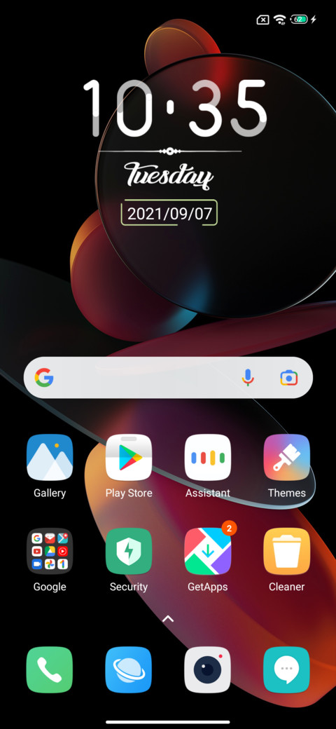 mi h2o screenshot
