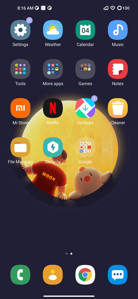 Hello UI screenshot