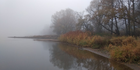 Morning river Odra screenshot