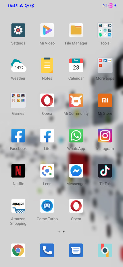 Purple White Mix screenshot