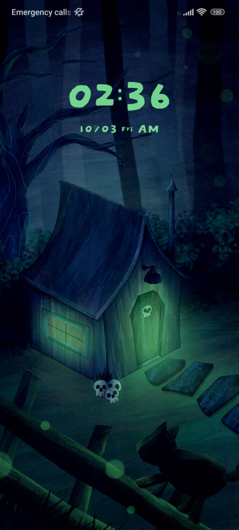 Dark Lake Forest screenshot