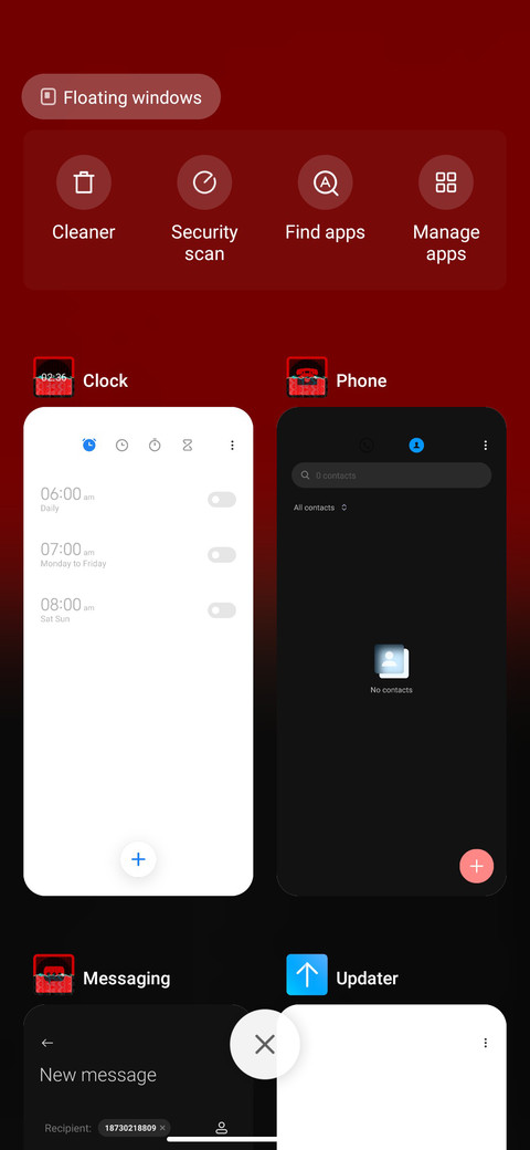 Black And Red screenshot