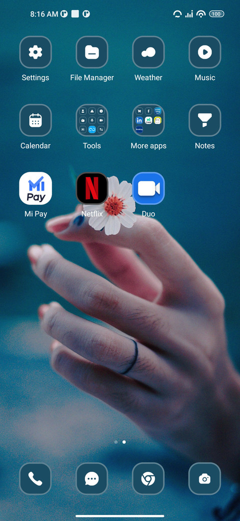 Hand Flower screenshot
