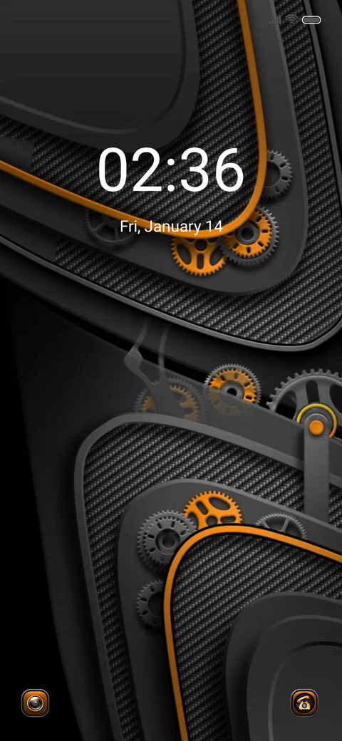 Orange gear screenshot