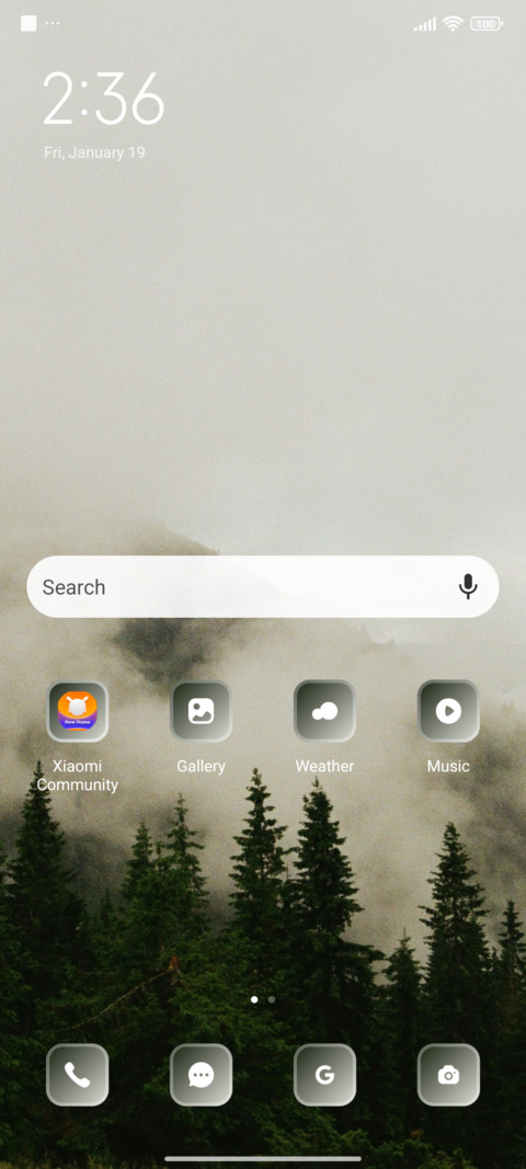 Trees mountain screenshot