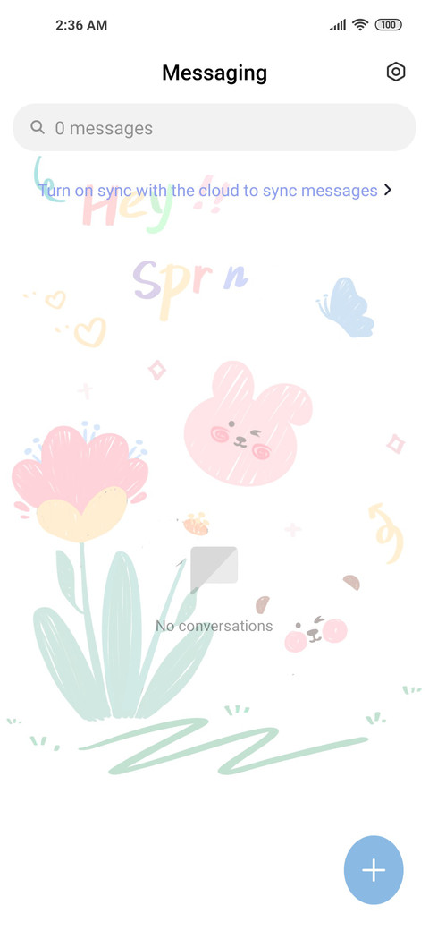 Graffiti flowers screenshot
