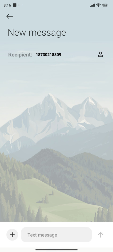 Mountain mirror screenshot