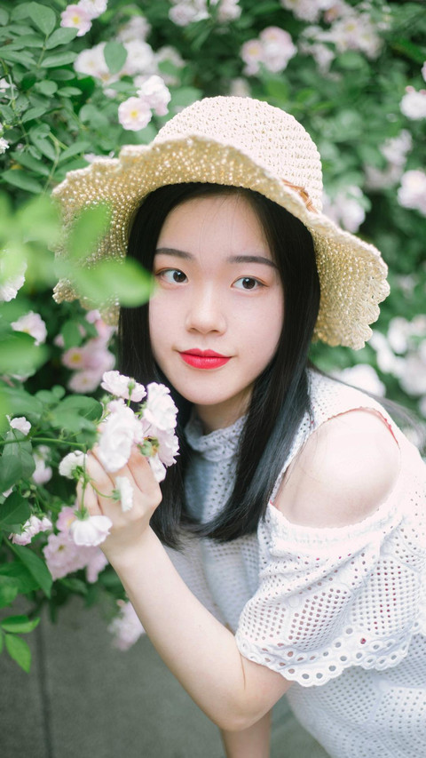 草帽如何显脸小 screenshot