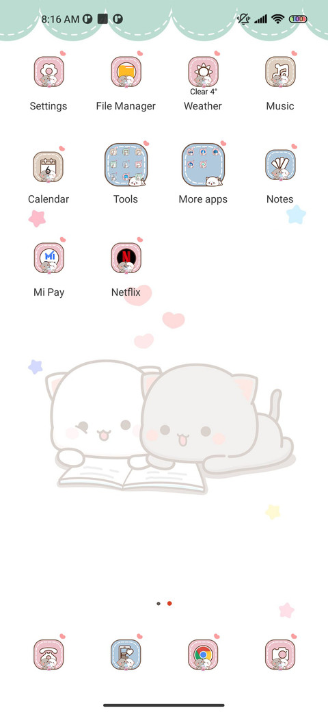 Peach Cat lovely screenshot