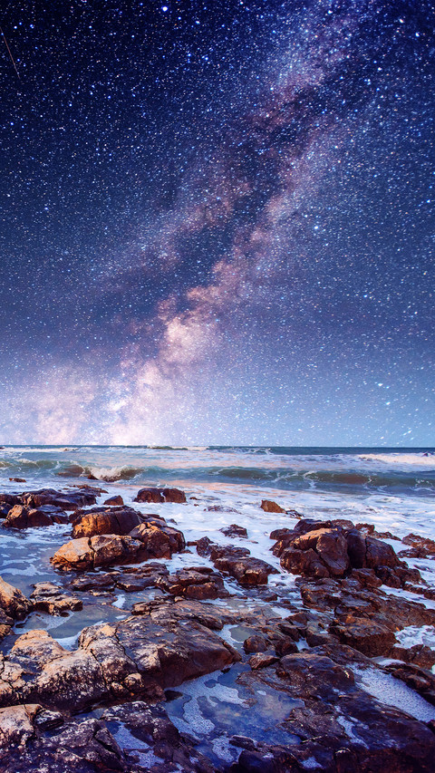 Polar starry sky screenshot