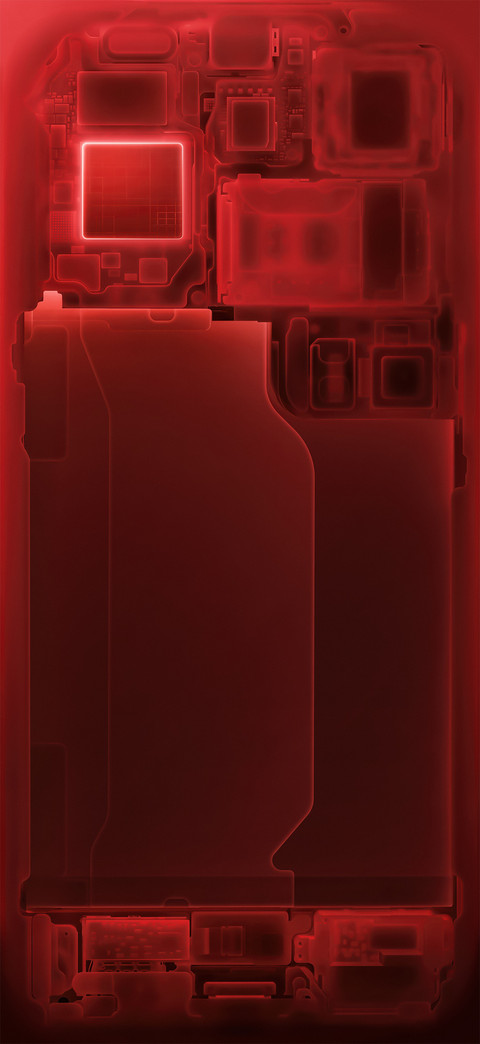 Xiaomi 18 Pro系列红色透明版定制壁纸 screenshot