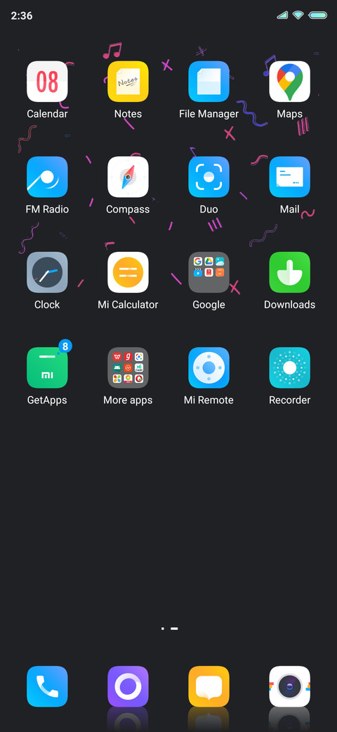 blue Dark v11 screenshot