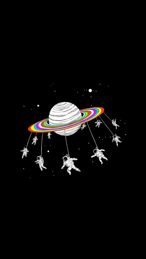 Space Astronauts Go Round screenshot