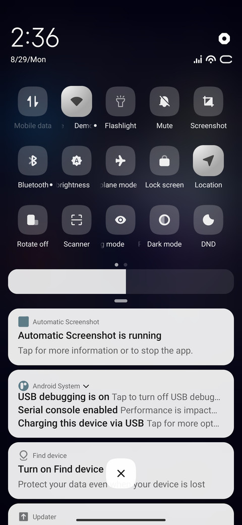 Dark Triangle screenshot