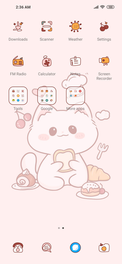 Breakfast cat screenshot
