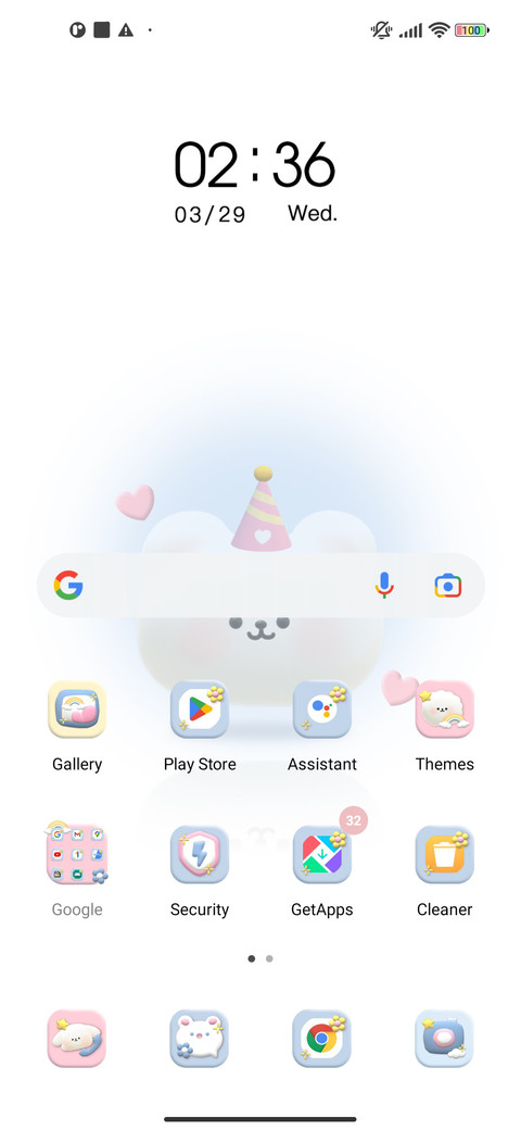 3D Pink Cute screenshot