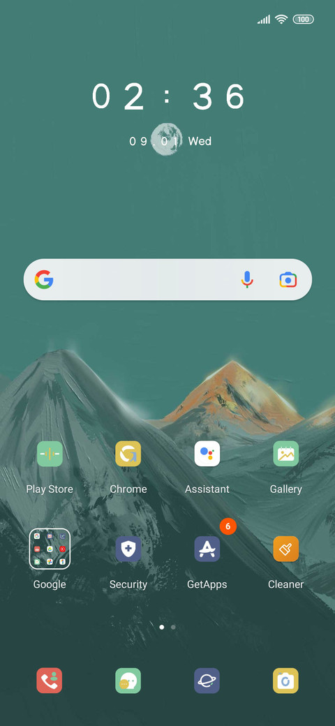 Snow mountain screenshot