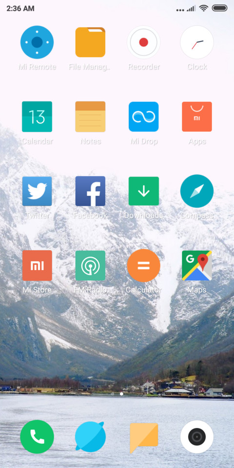 h2oOS screenshot