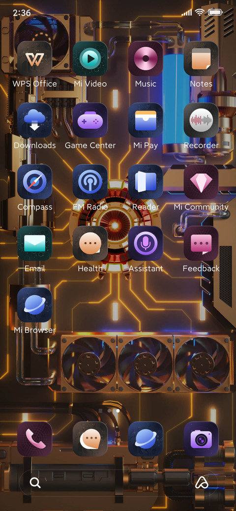 Technology Core screenshot