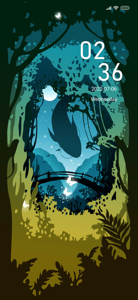 Paper art screenshot
