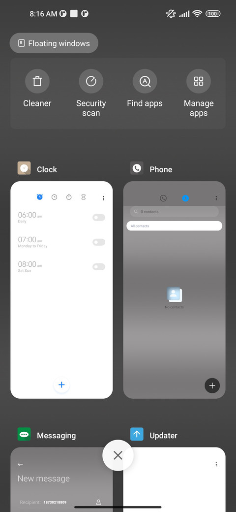 Rainbow white screenshot