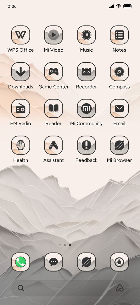 Landscape painting screenshot